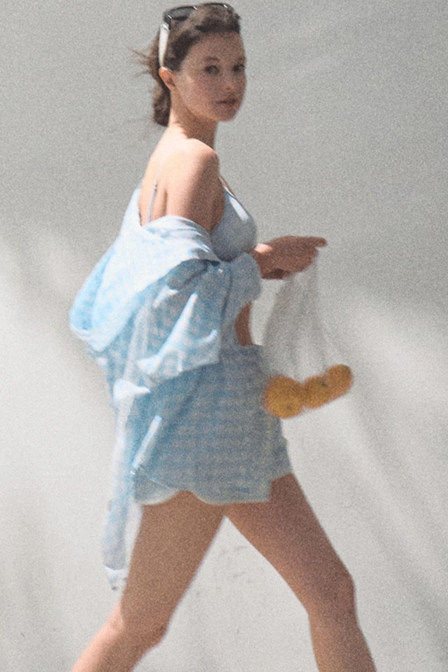 Sun Plaid Shirt & Shorts Set-Up