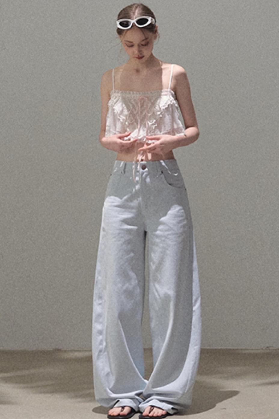 Vintage Rhinestone Halo Jeans