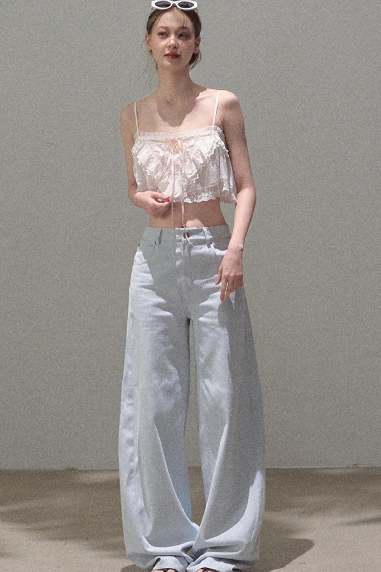 Vintage Rhinestone Halo Jeans