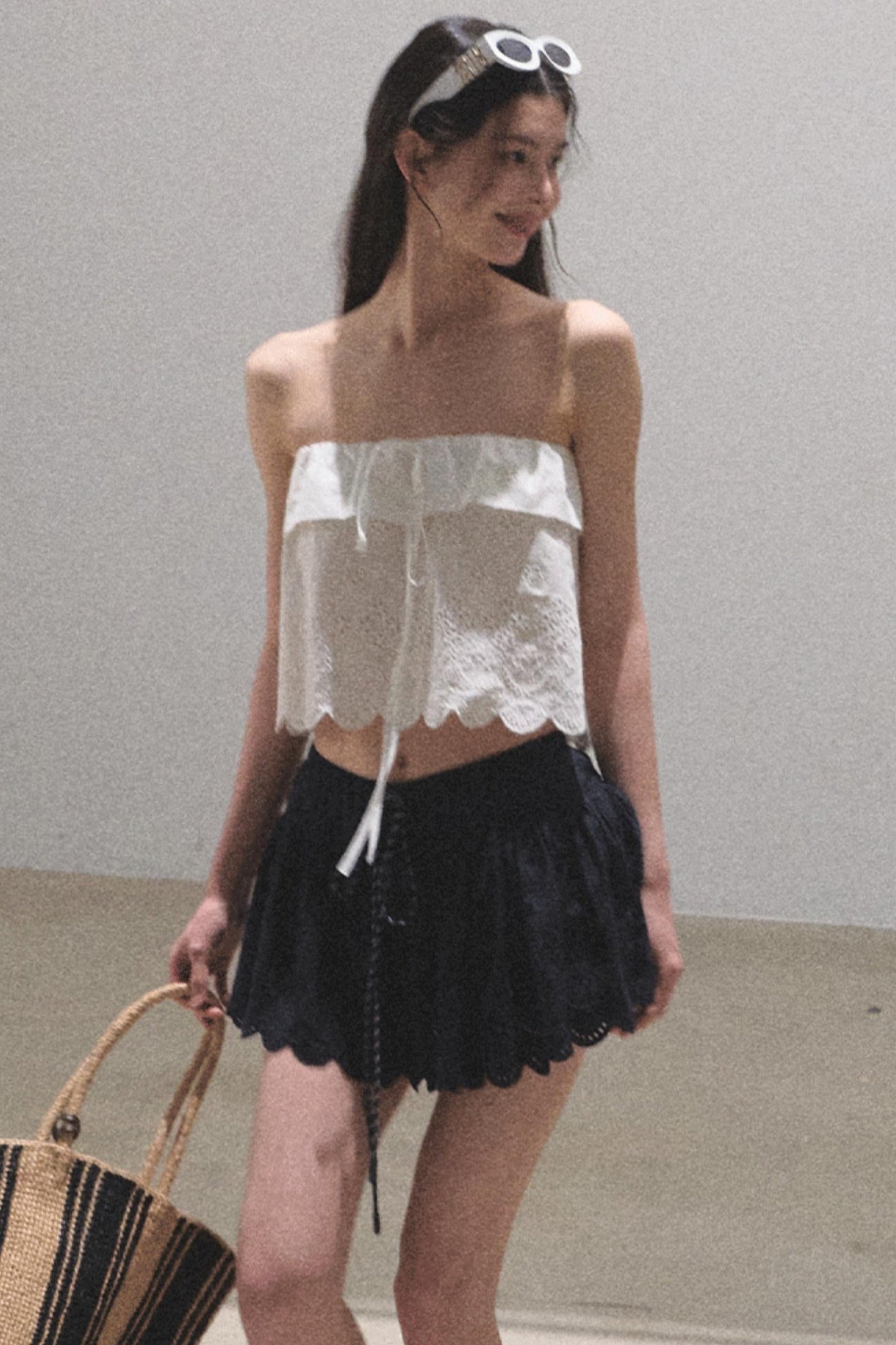 Summer Love Cutout Knit Tank