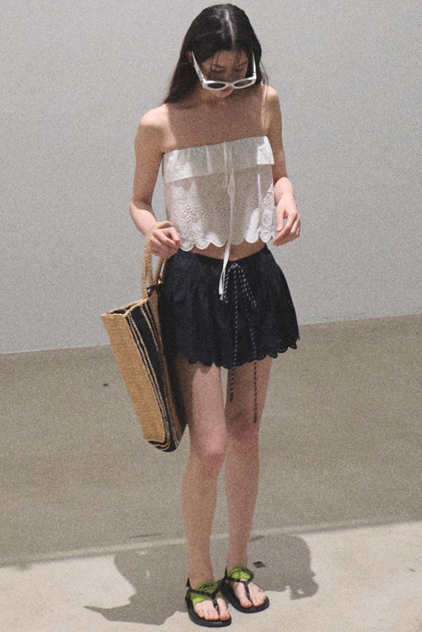 Summer Love Cutout Knit Tank