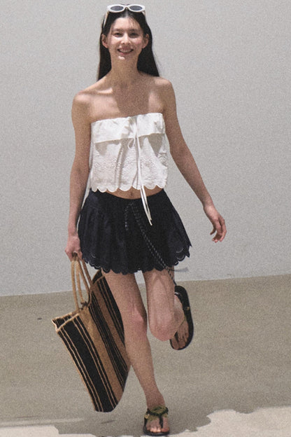 Summer Love Cutout Knit Tank