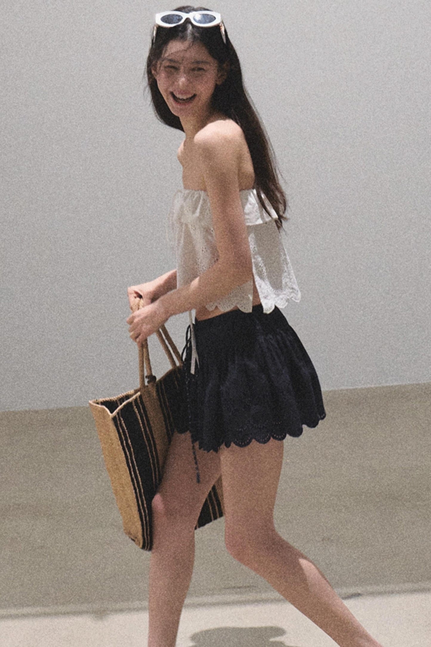 Summer Love Cutout Knit Tank