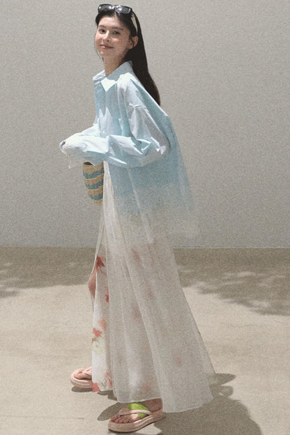 Summer Serenity Halter Dress