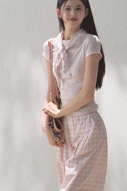 Pink Wide Leg Set-Up