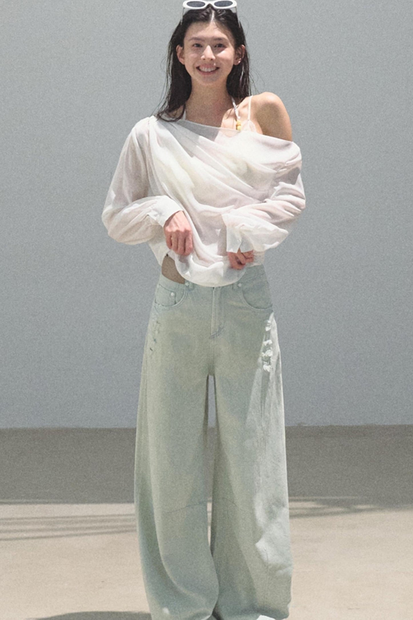 The Stars Sunscreen Silhouette Top