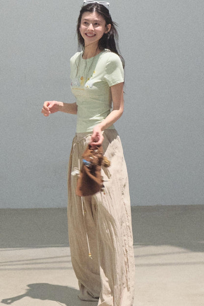 Skin-friendly Crewneck T-Shirt