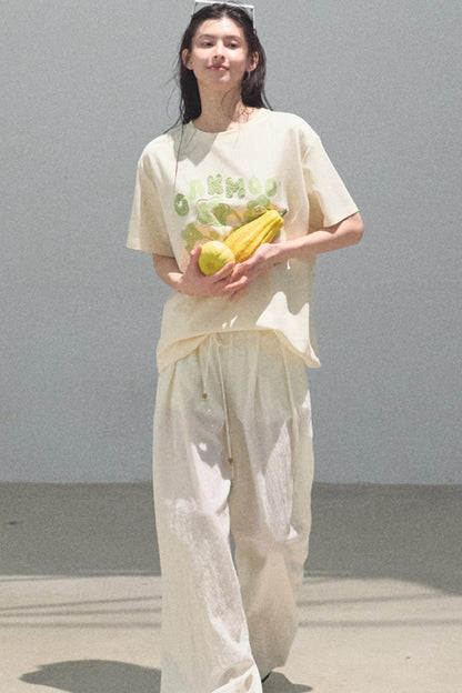 Count Her Flowers Cool Loose T-Shirt