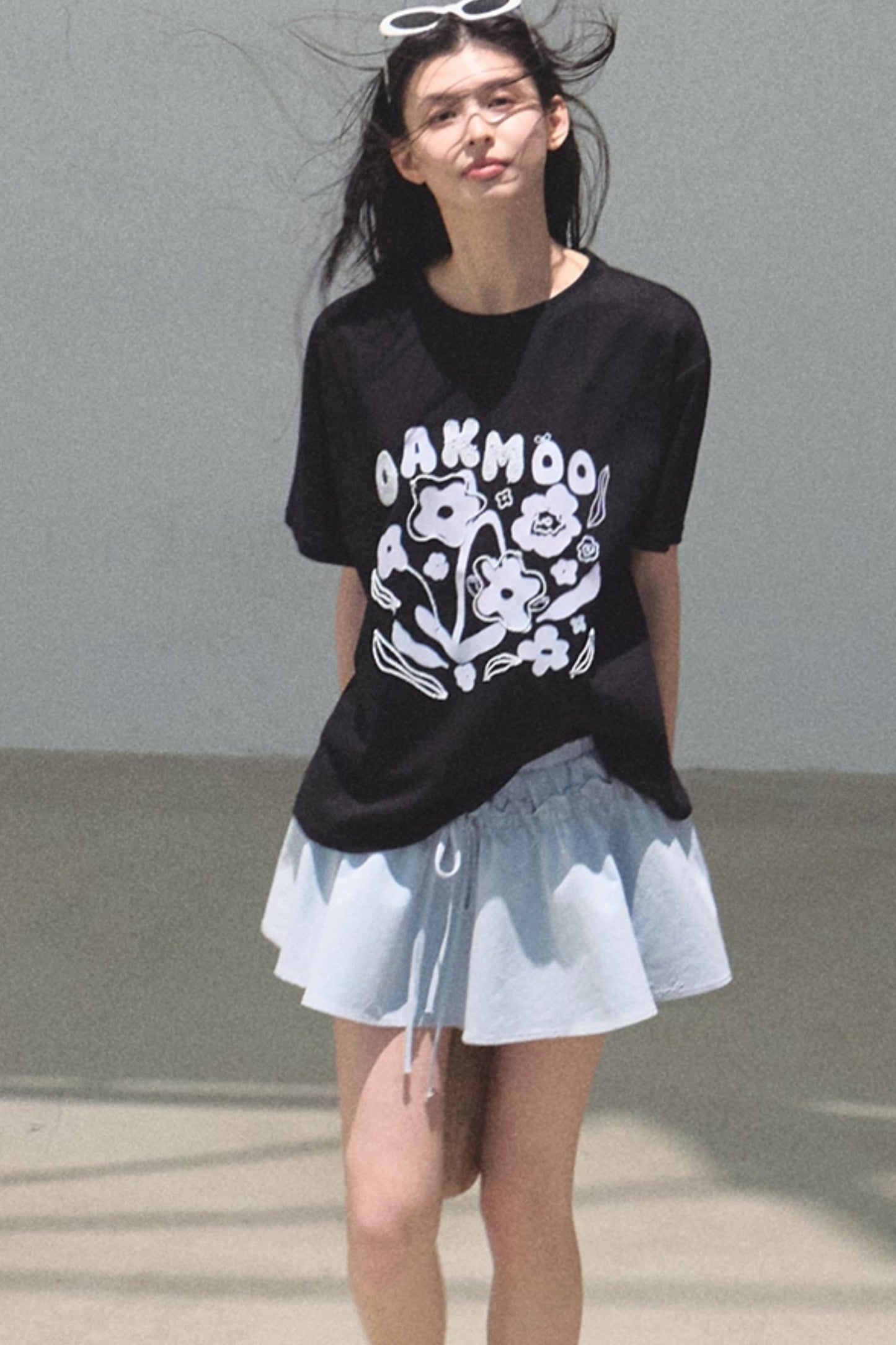 Count Her Flowers Cool Loose T-Shirt