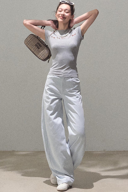 Vintage Rhinestone Halo Jeans