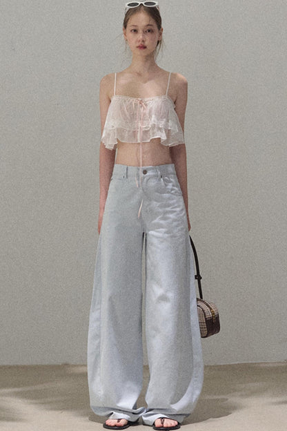 Vintage Rhinestone Halo Jeans