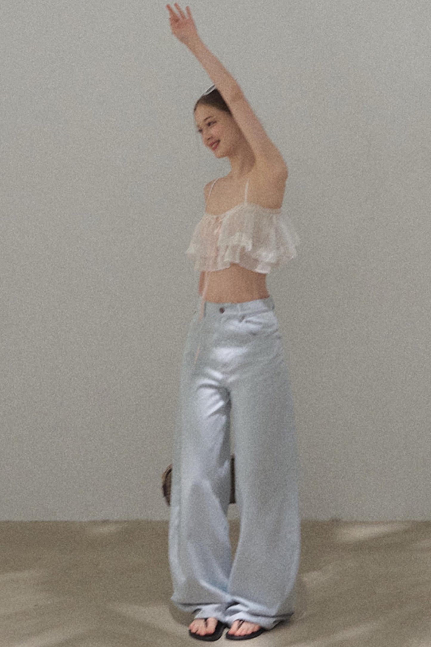 Vintage Rhinestone Halo Jeans