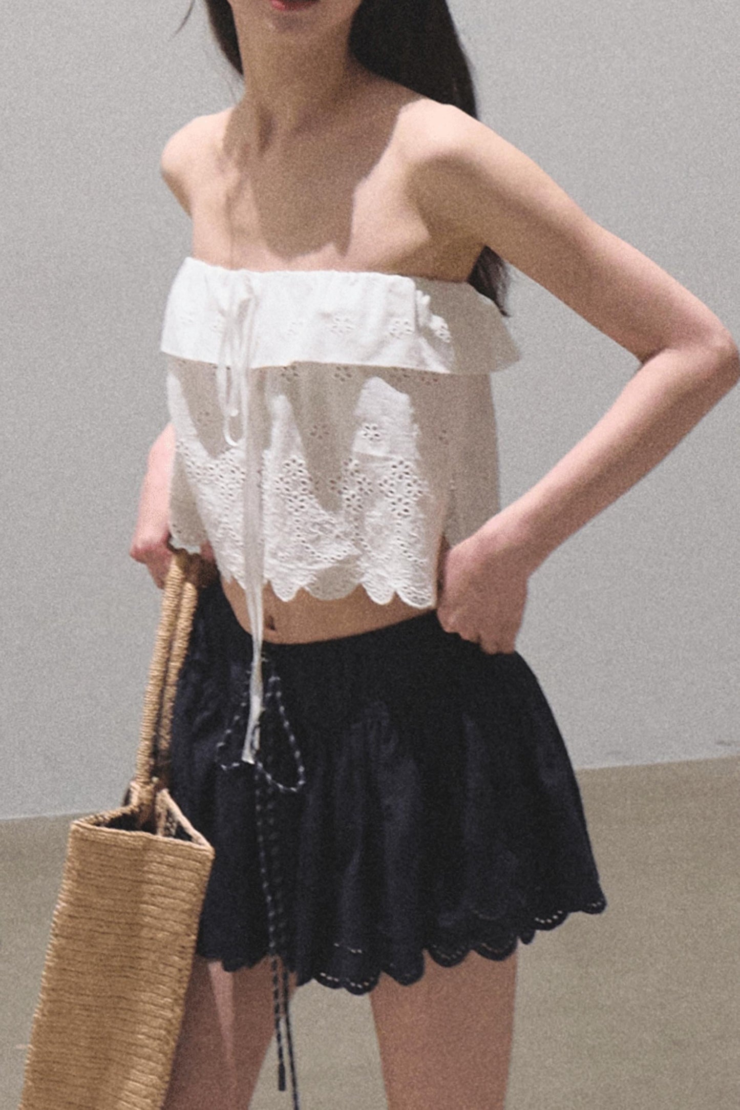 Summer Love Cutout Knit Tank