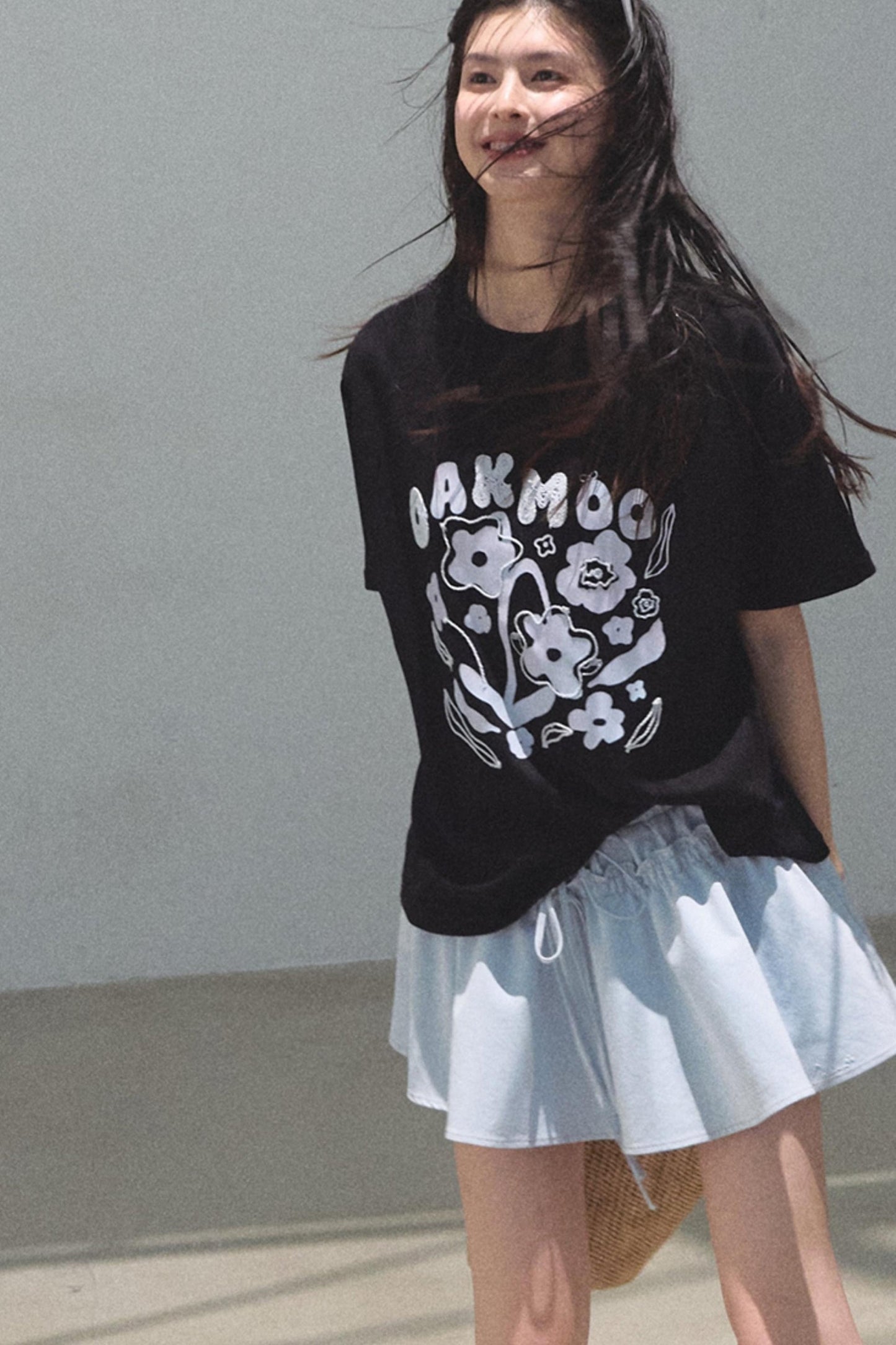 Count Her Flowers Cool Loose T-Shirt