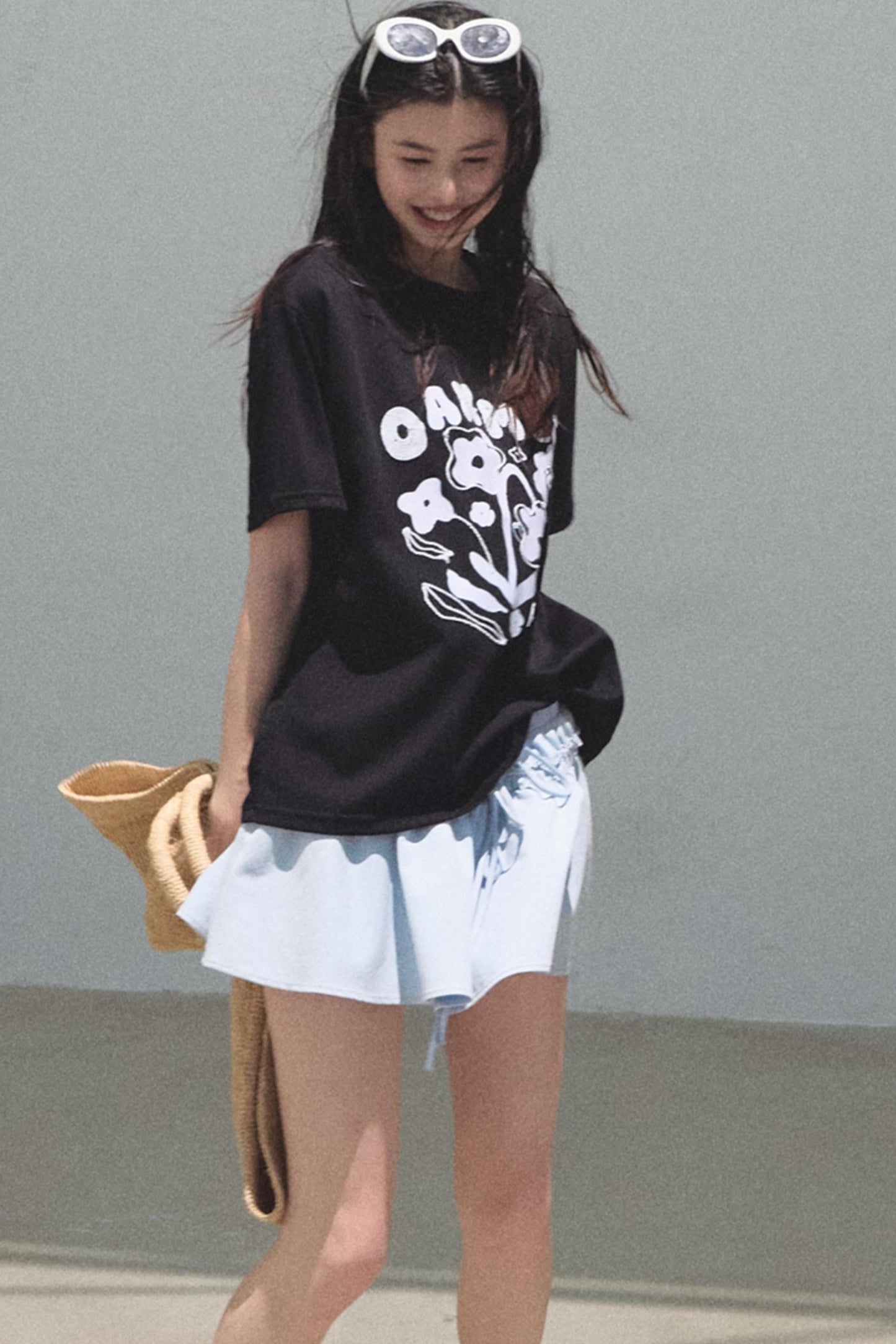 Count Her Flowers Cool Loose T-Shirt