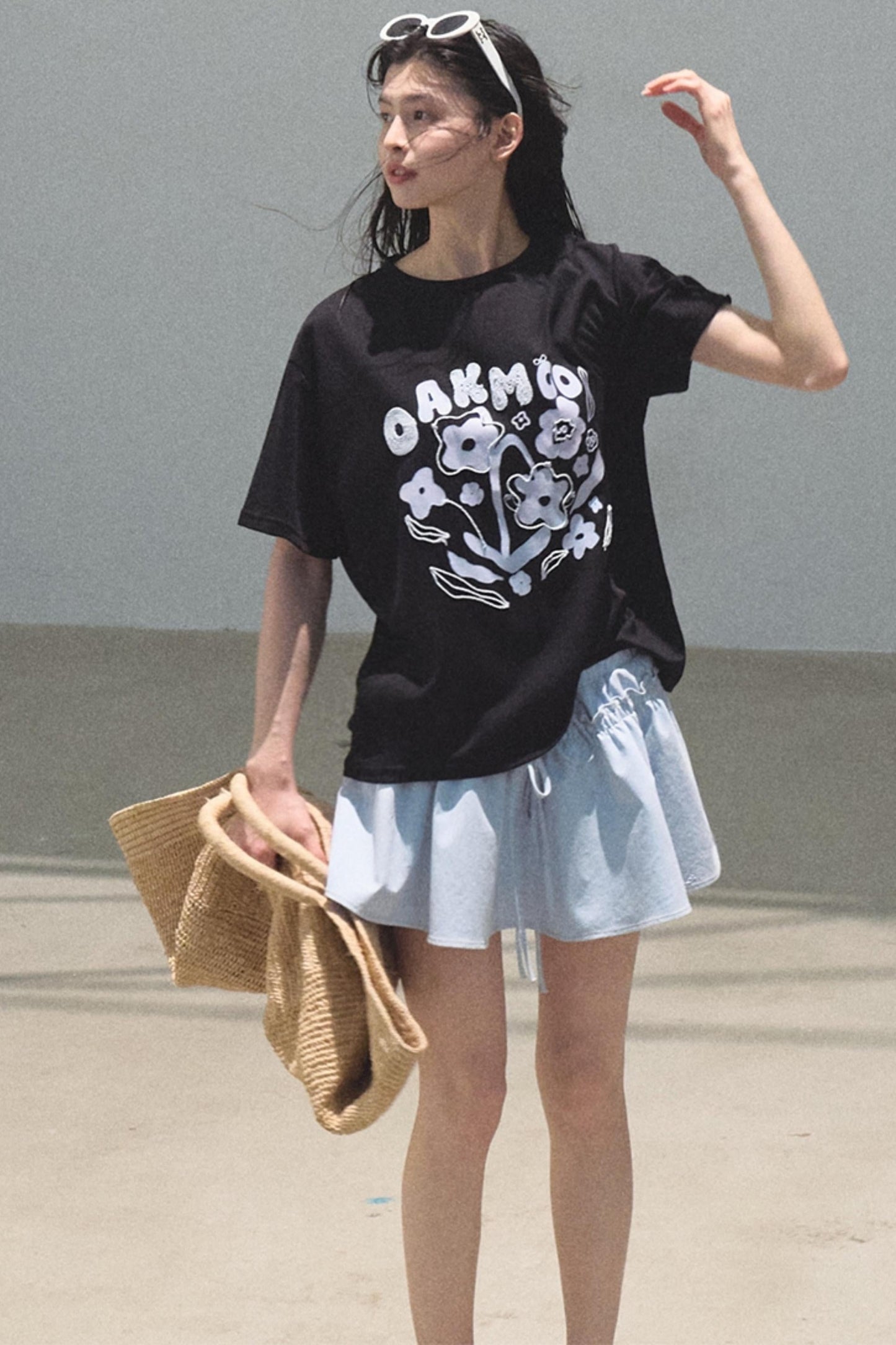 Count Her Flowers Cool Loose T-Shirt