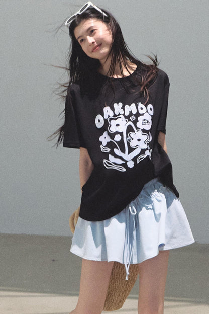 Count Her Flowers Cool Loose T-Shirt