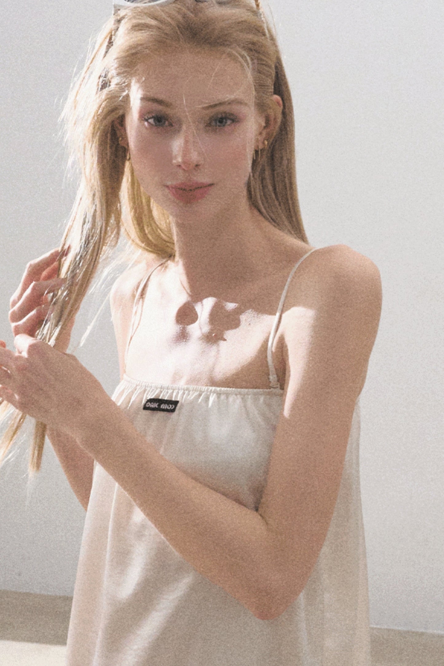 Silk Satin Dress & Camisole Set-Up