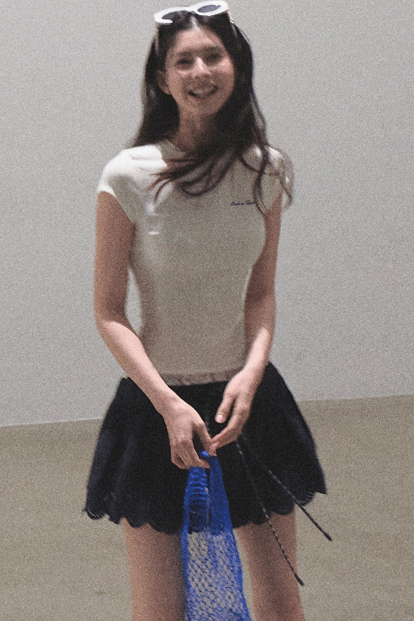 Lime Bliss Boho Peplum Skirt