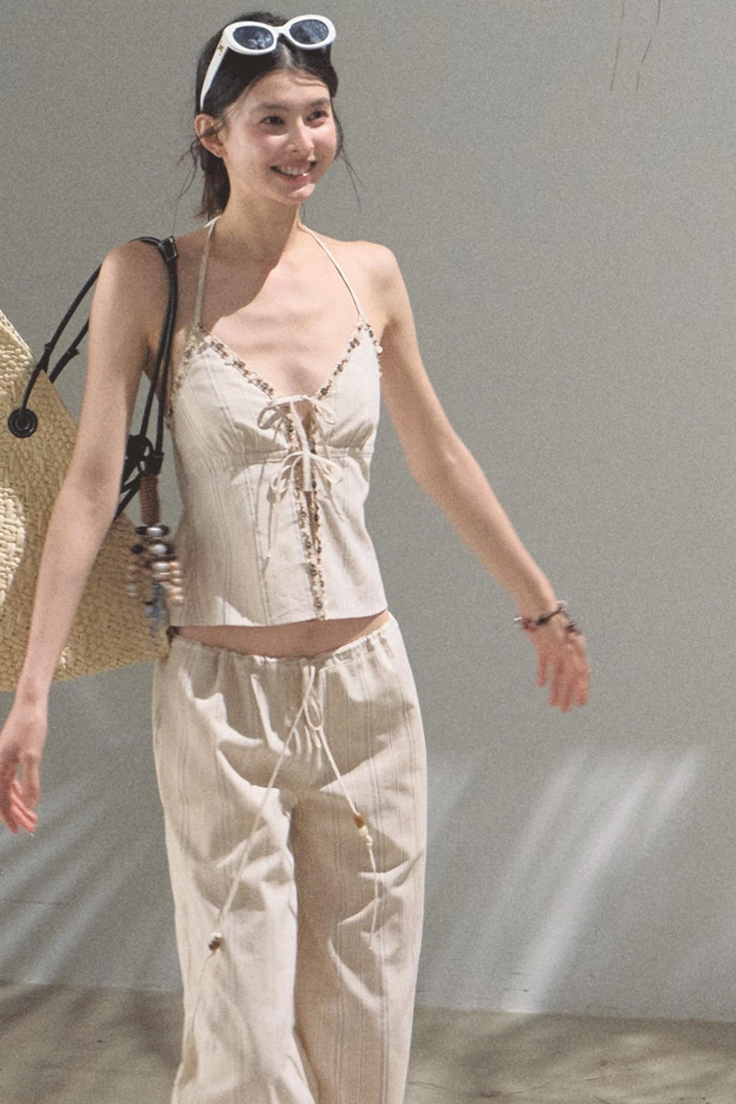 Amber Striped Pants Set-Up