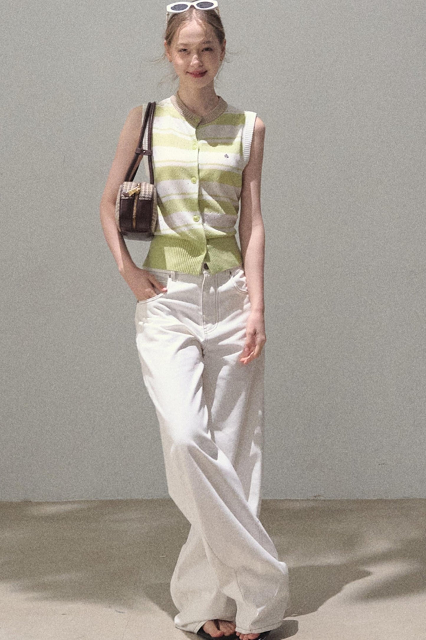 Vintage Rhinestone Halo Jeans