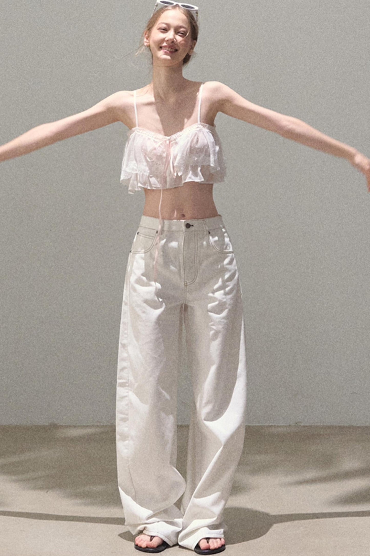 Vintage Rhinestone Halo Jeans