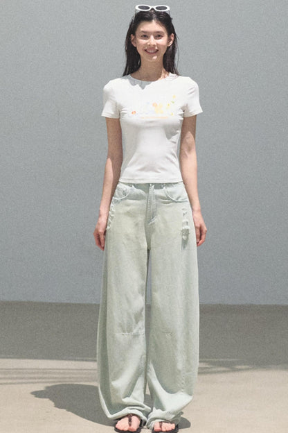 Skin-friendly Crewneck T-Shirt