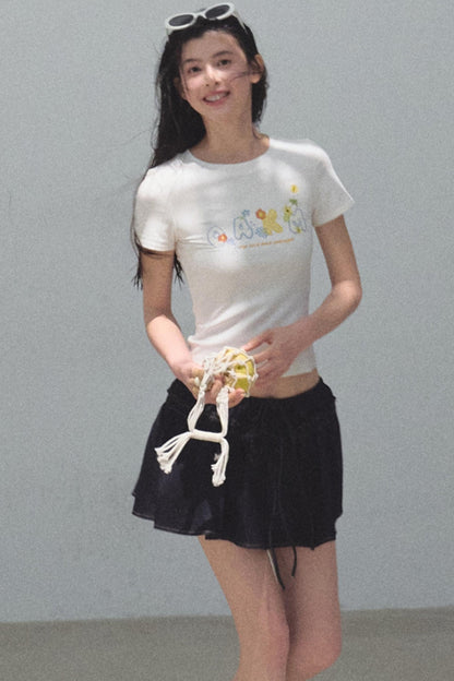 Skin-friendly Crewneck T-Shirt