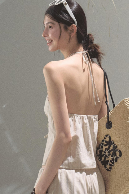 Amber Striped Pants Set-Up