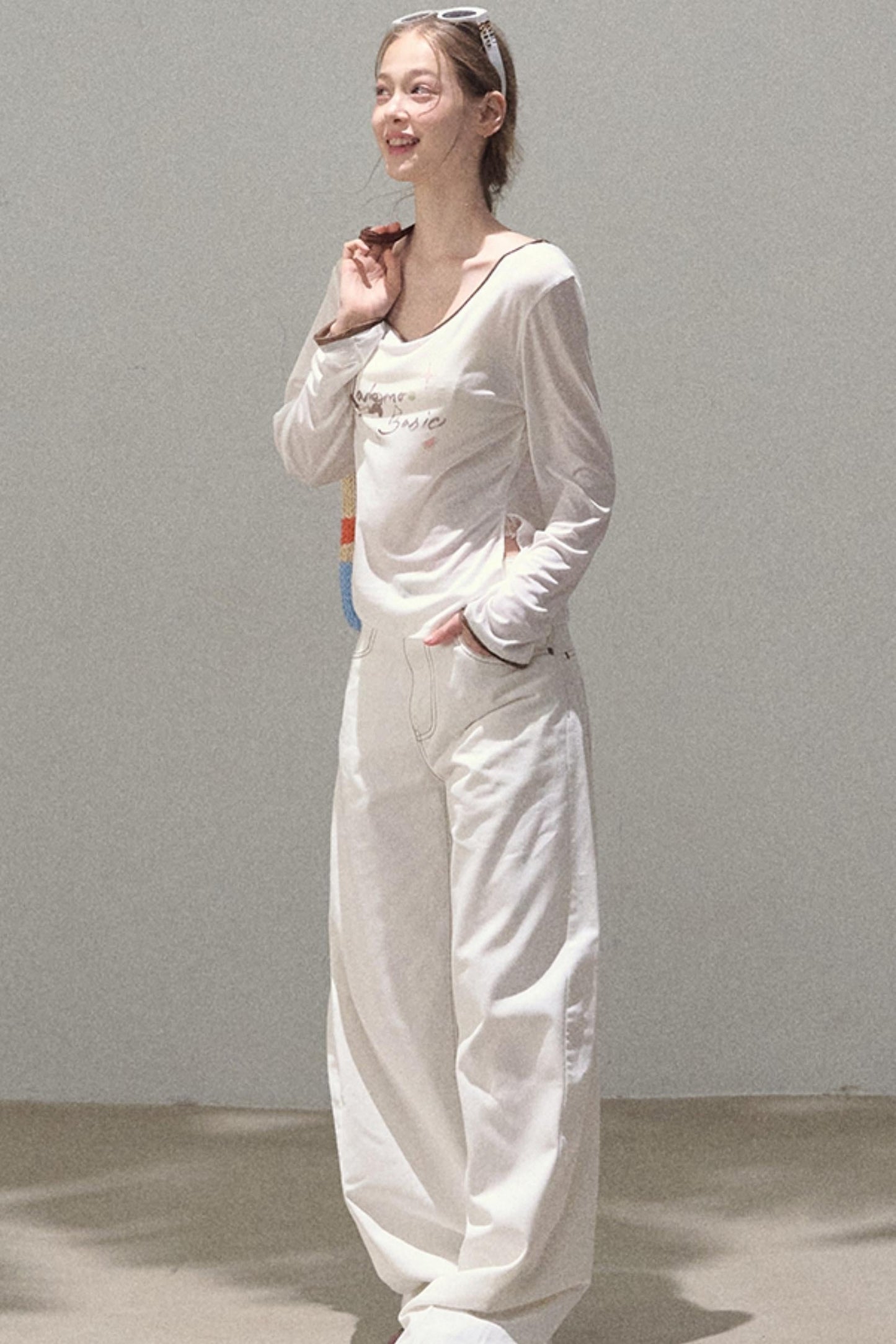 Vintage Rhinestone Halo Jeans