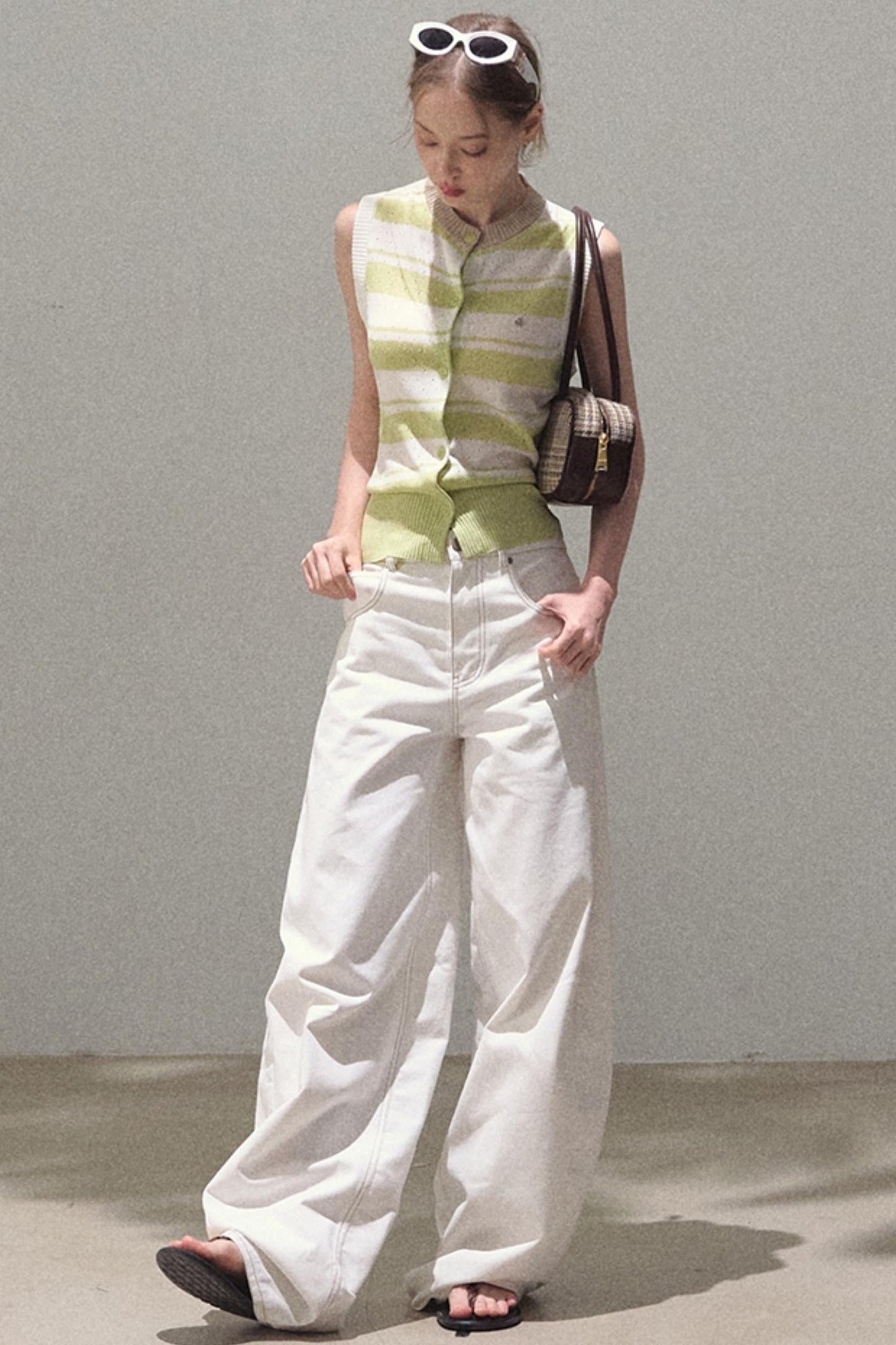 Vintage Rhinestone Halo Jeans