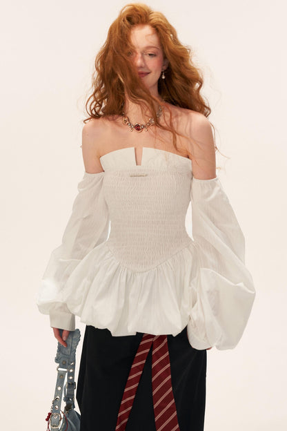 Autumn Long Sleeved Waist Top