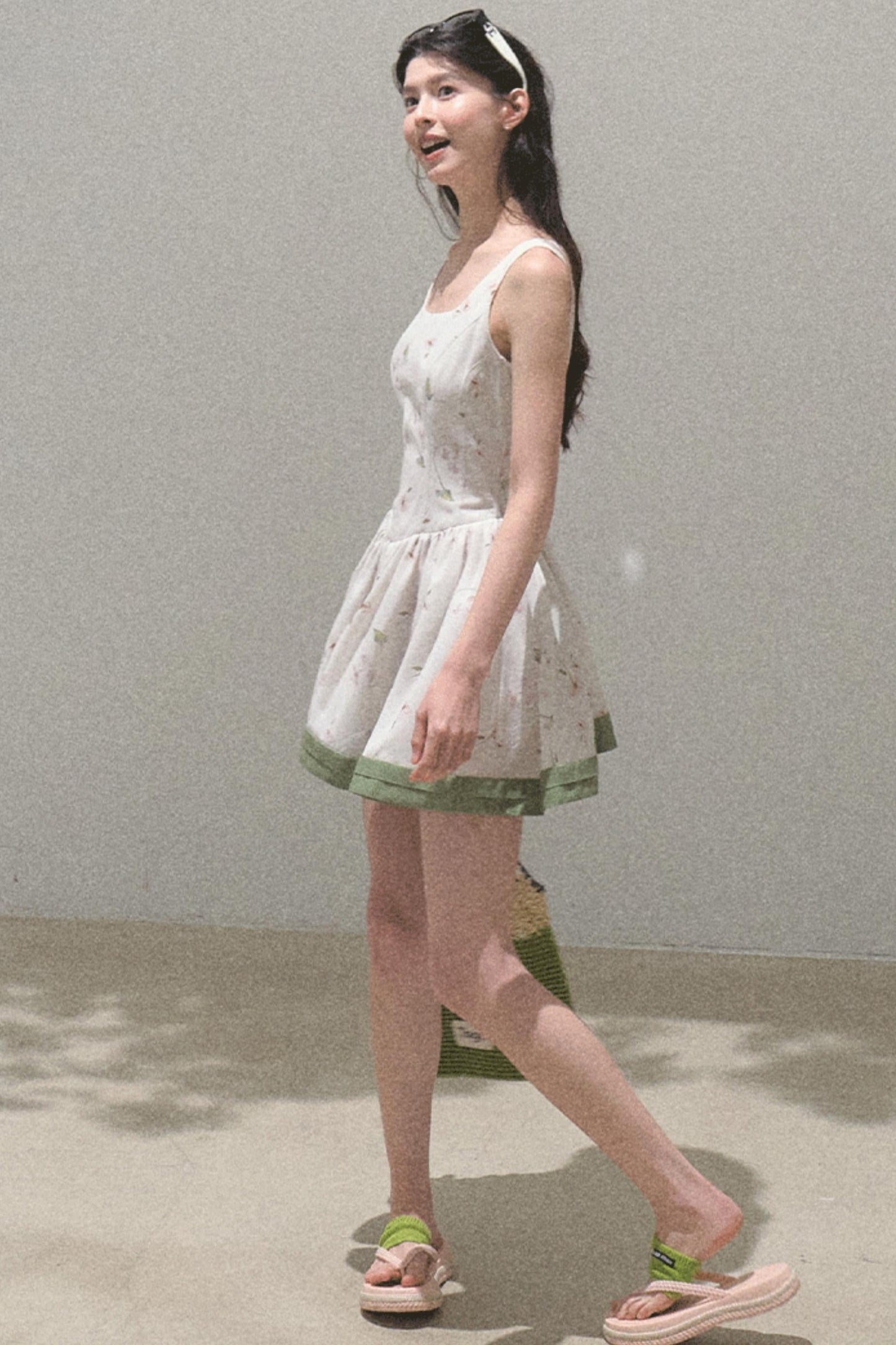 Spring Picnic Slim Fit Camisole Dress