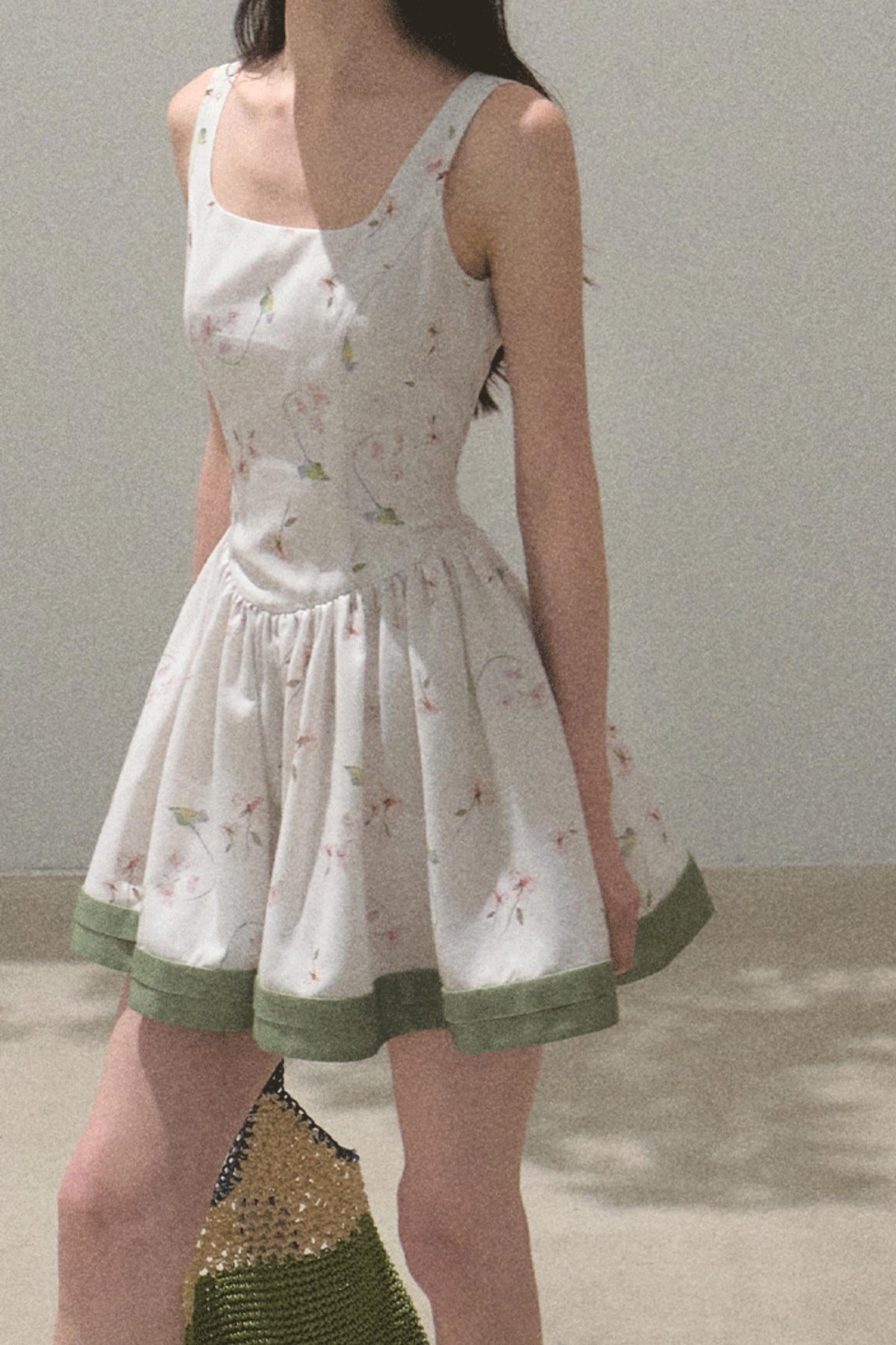 Spring Picnic Slim Fit Camisole Dress