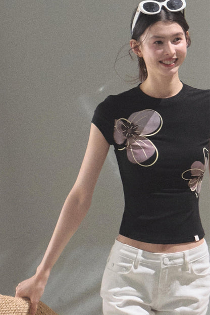 Begonia Floral T-Shirt