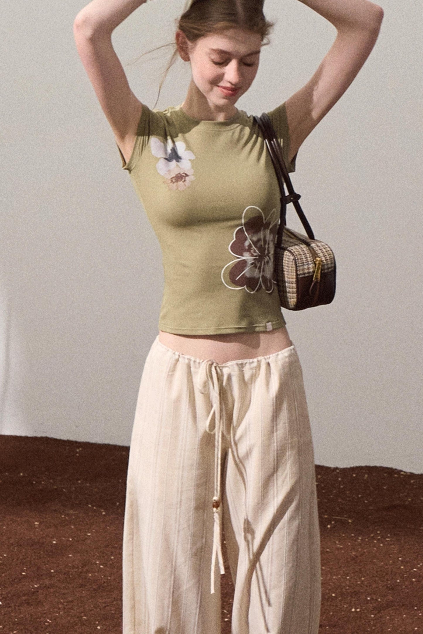 Amber Striped Pants Set-Up