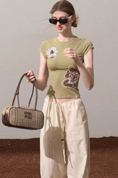 Amber Striped Pants Set-Up