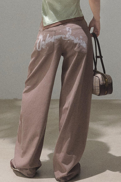 Vintage Rhinestone Halo Jeans