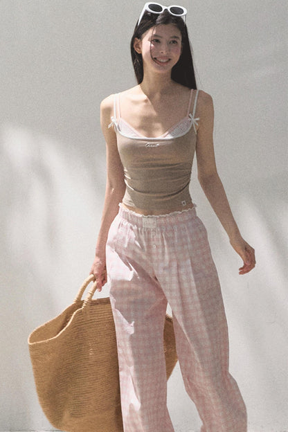 Pink Wide Leg Set-Up