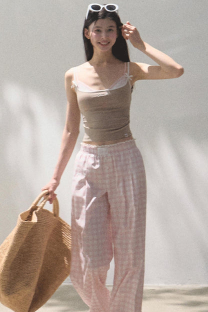 Pink Wide Leg Set-Up