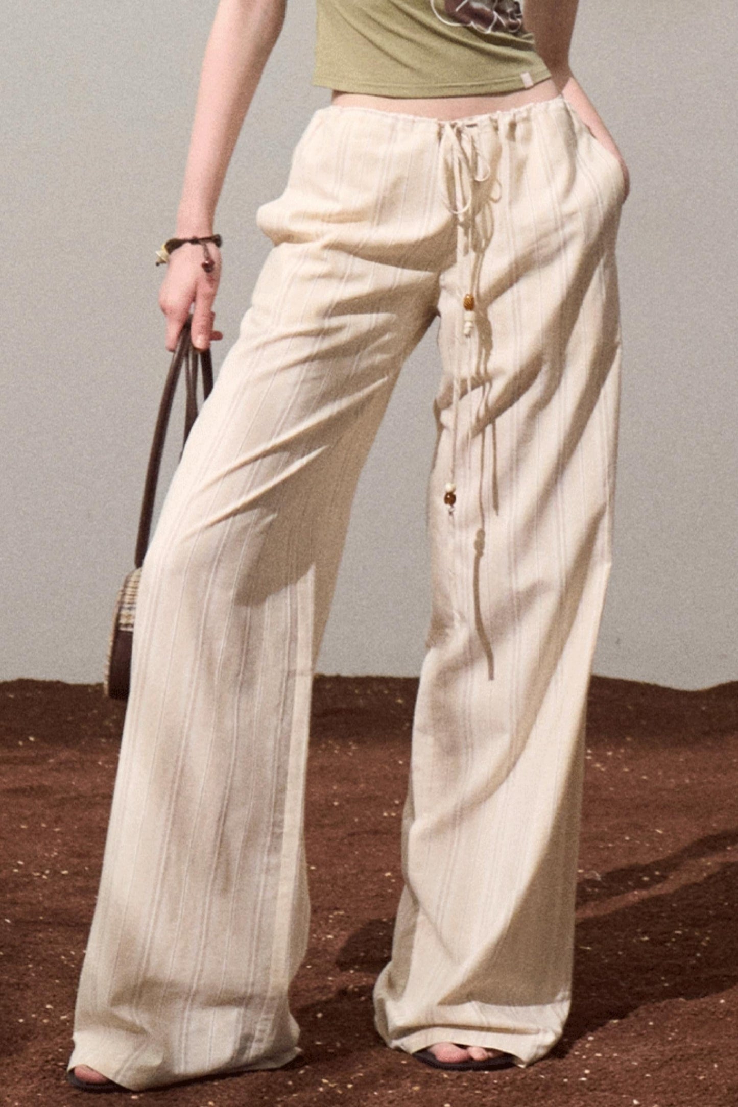 Amber Striped Pants Set-Up