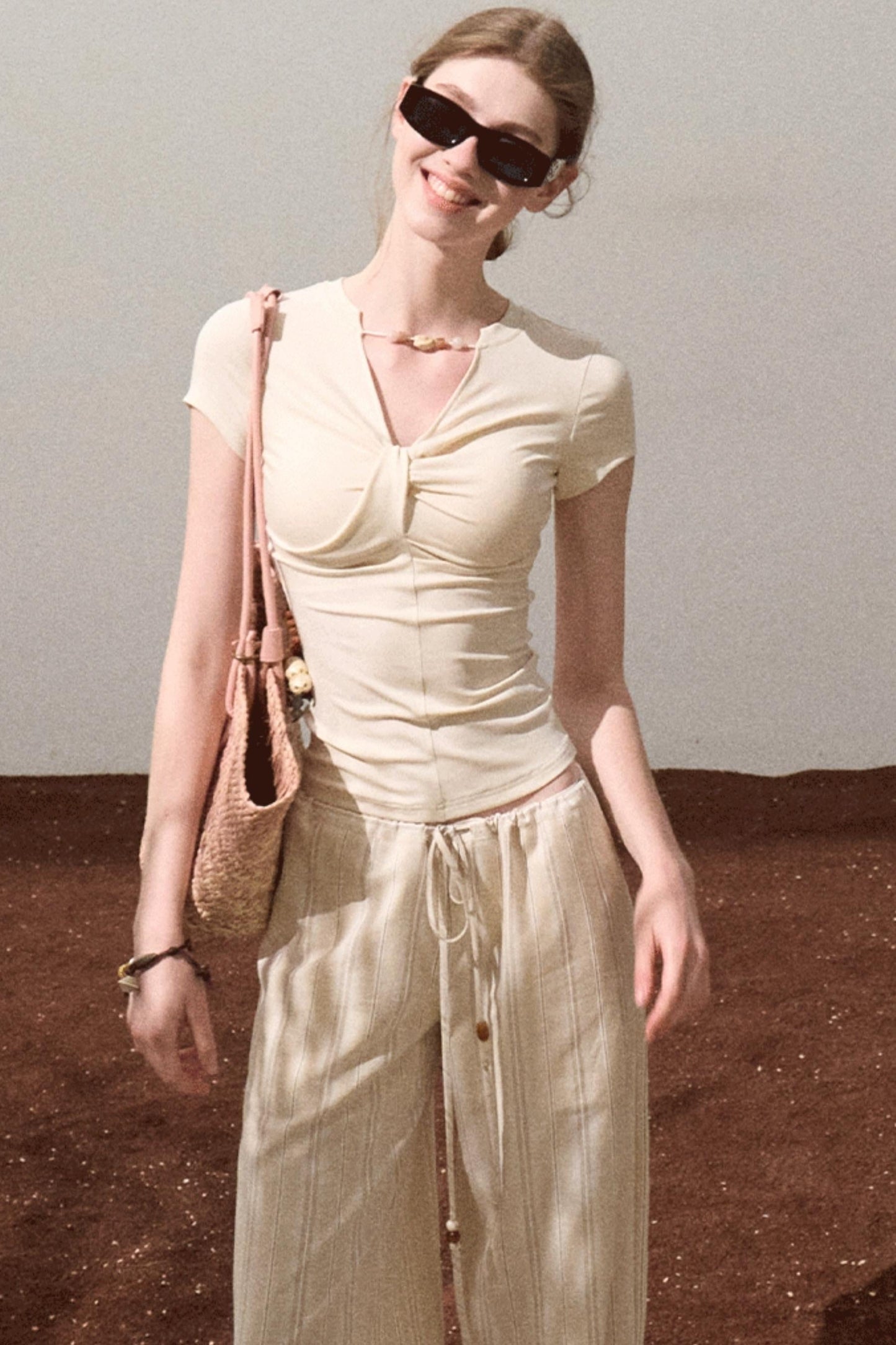 Amber Striped Pants Set-Up