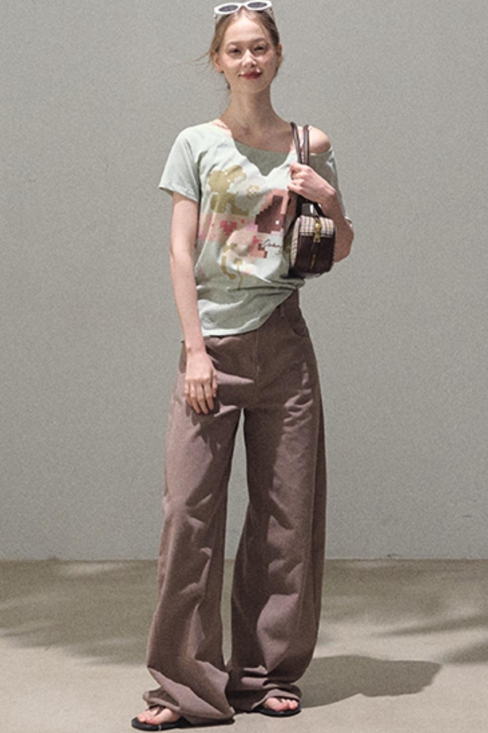 Vintage Rhinestone Halo Jeans