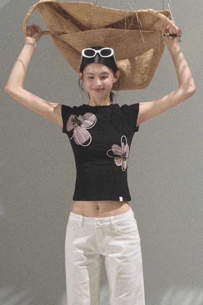 Begonia Floral T-Shirt