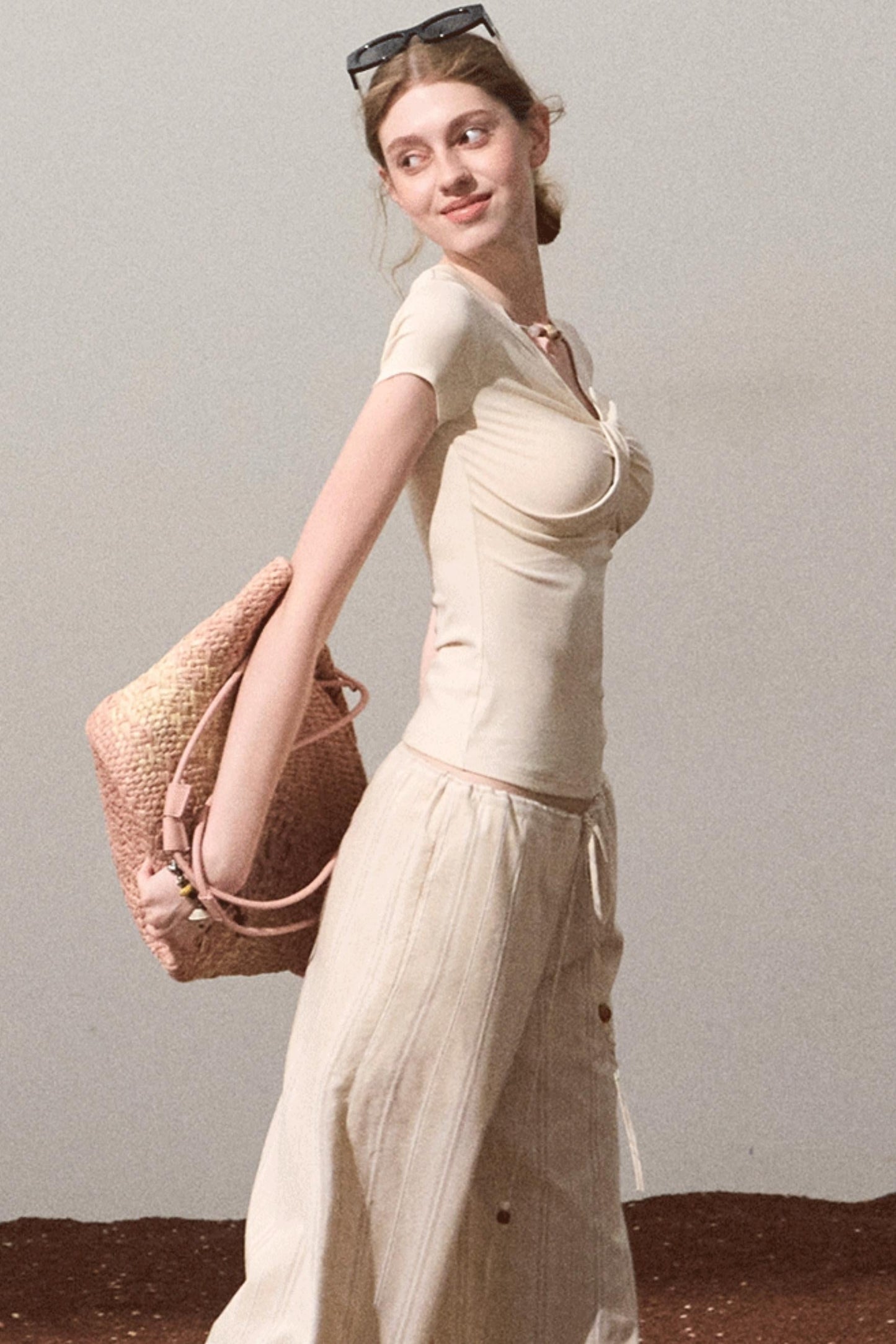 Amber Striped Pants Set-Up