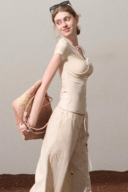 Amber Striped Pants Set-Up