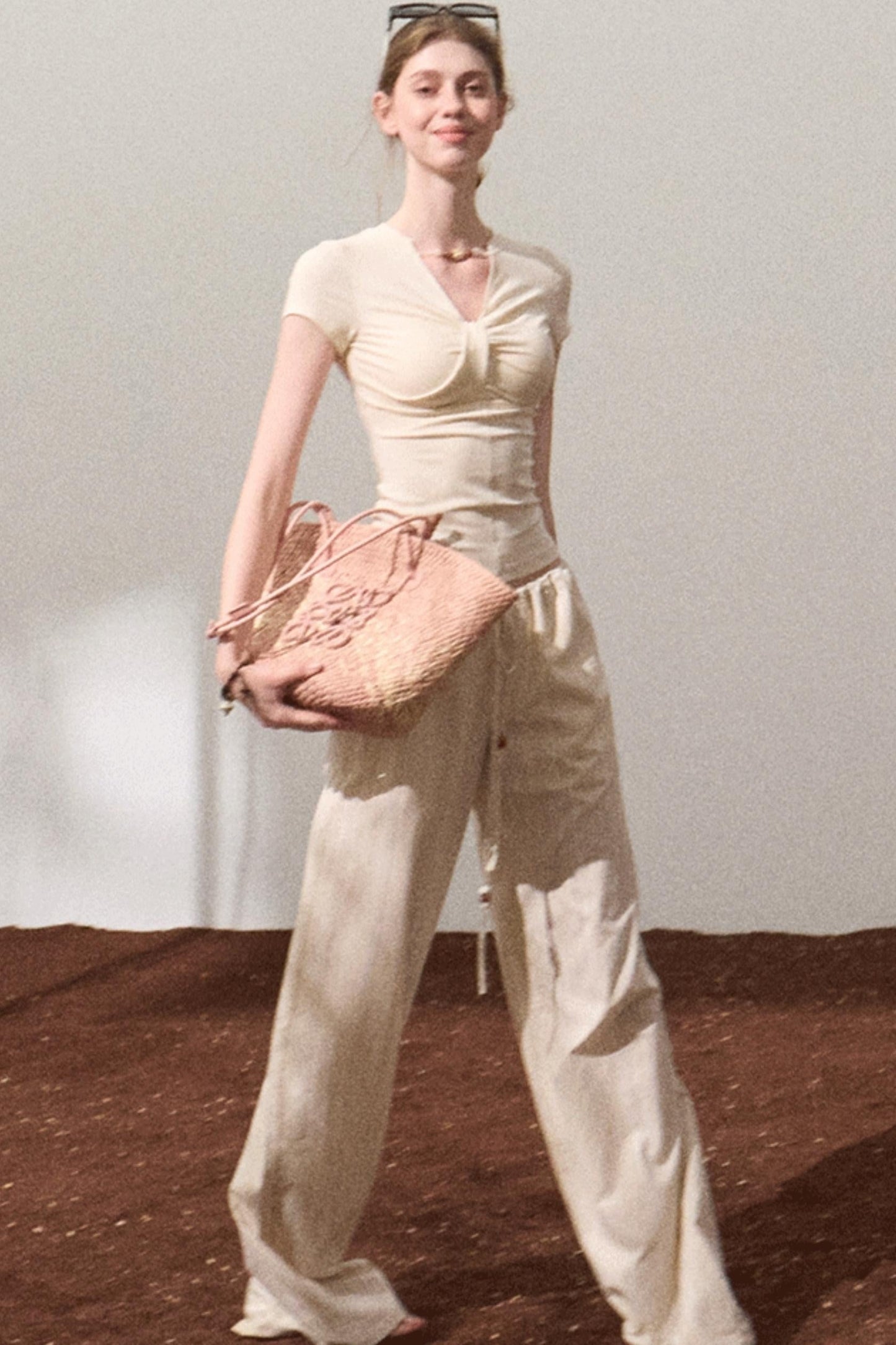 Amber Striped Pants Set-Up