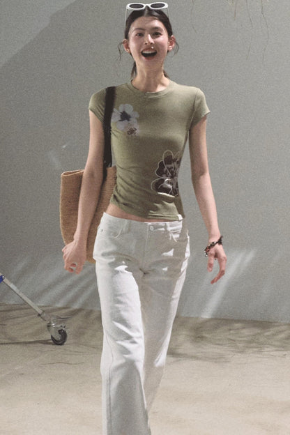 Begonia Floral T-Shirt