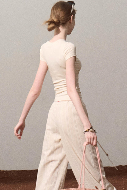 Amber Striped Pants Set-Up