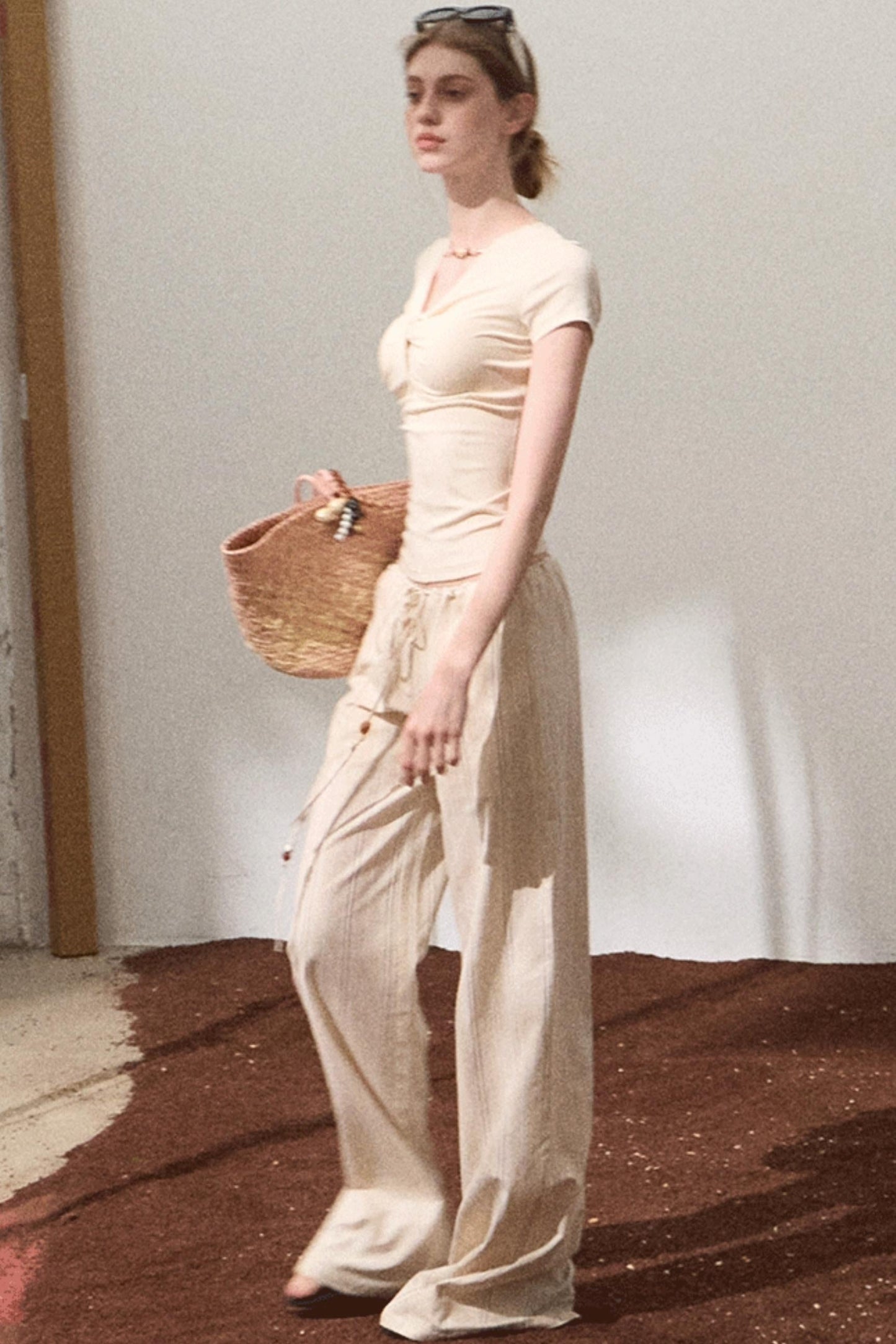 Amber Striped Pants Set-Up